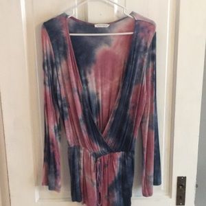 Tie-dye romper